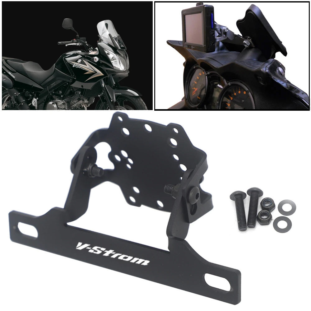 Navigation Mount Extension Bar Compatible with Suzuki V-Strom 650 2010 - Image 4