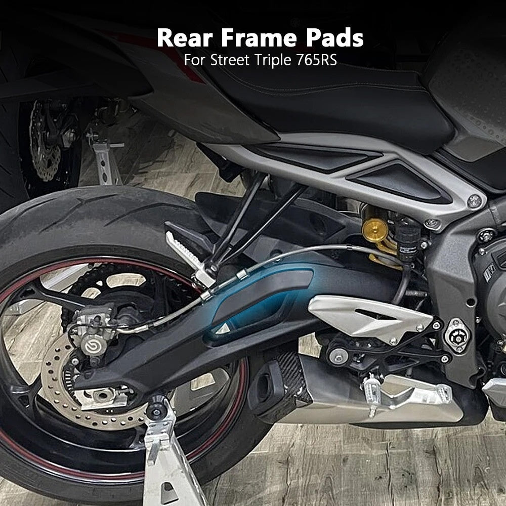 Rear Axle Frame Slider Compatible with Triumph Street Triple 765RS - Image 3