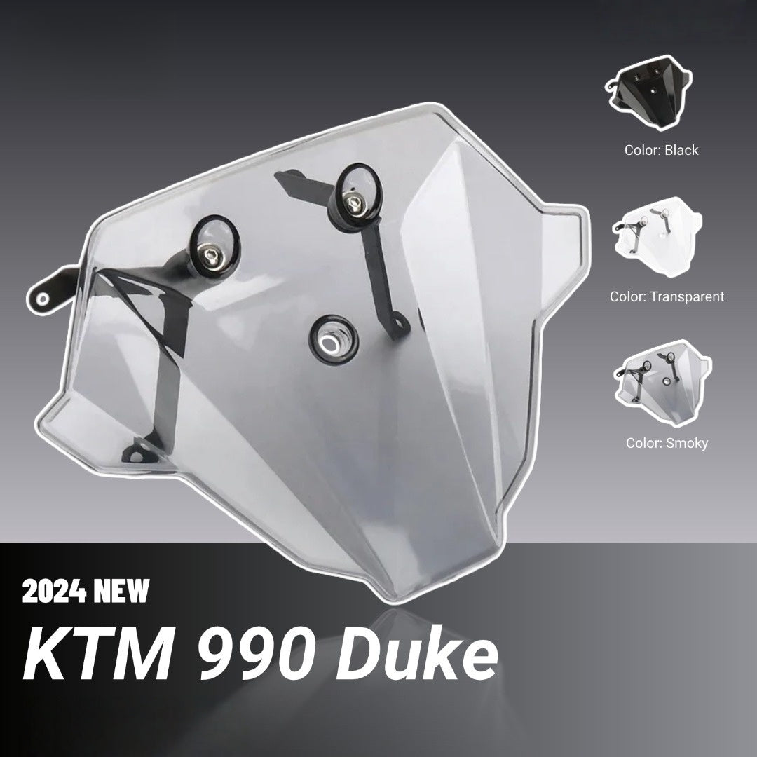 Front Windshield Windscreen Deflector Compatible with KTM 990 Duke - Image 5