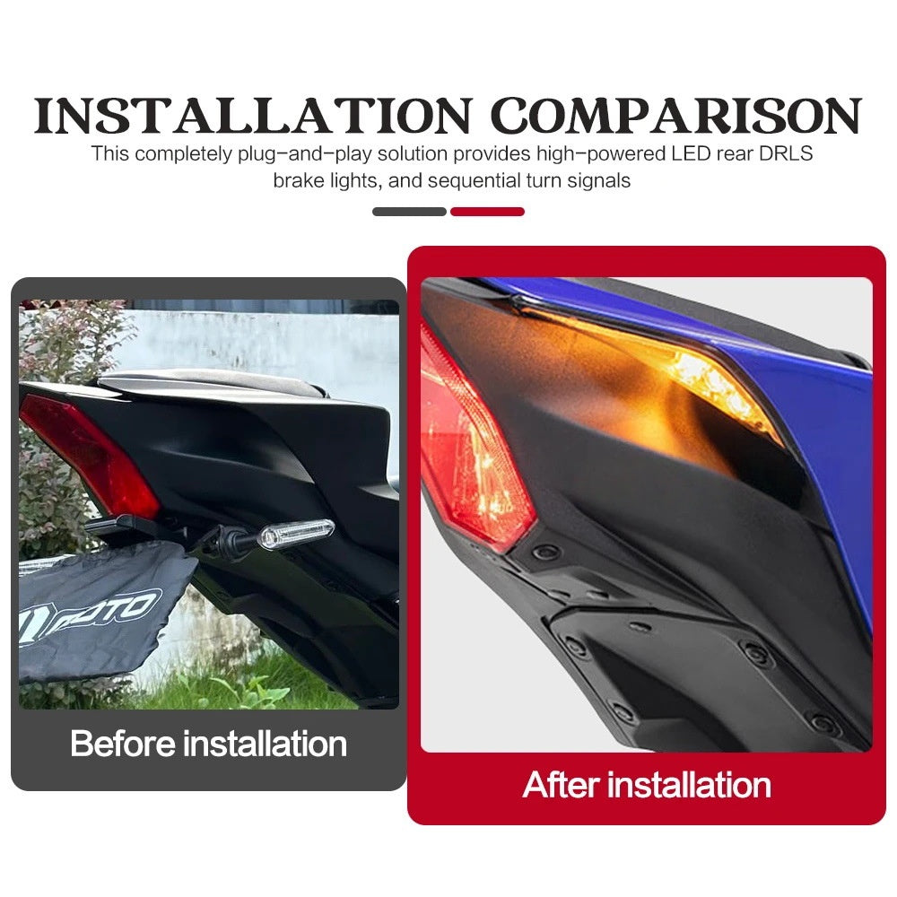 LED Tail Light Compatible with Yamaha YZF-R7 2022-2025 - Image 2