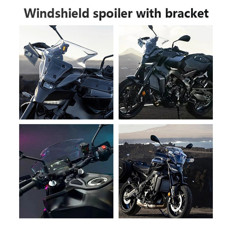 Front Windshield Windscreen Deflector Compatible with Yamaha MT-09 2024 2024+ - Image 9