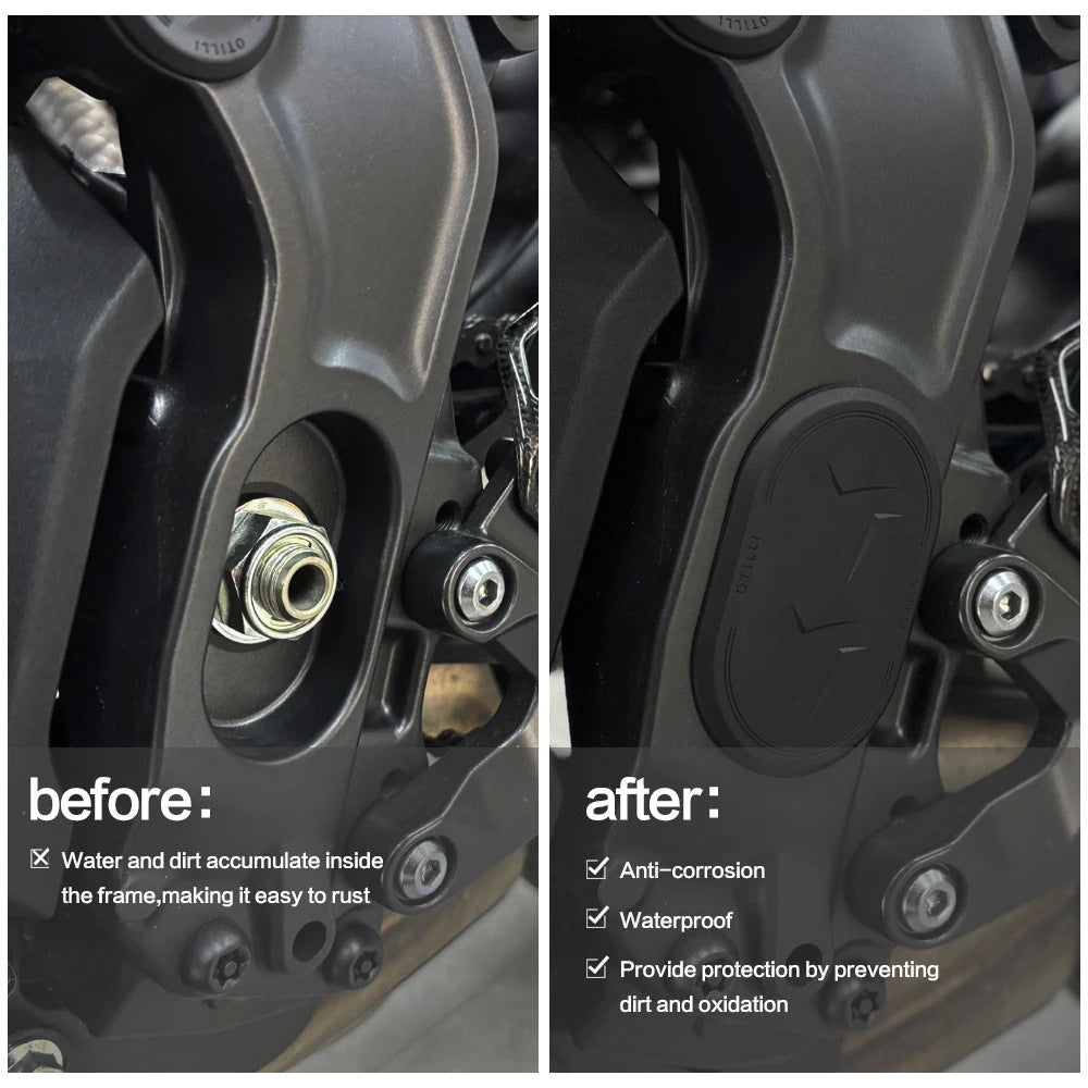 Frame Hole Plug Caps Compatible with Yamaha MT-09 SP 2021-2025 - Image 4