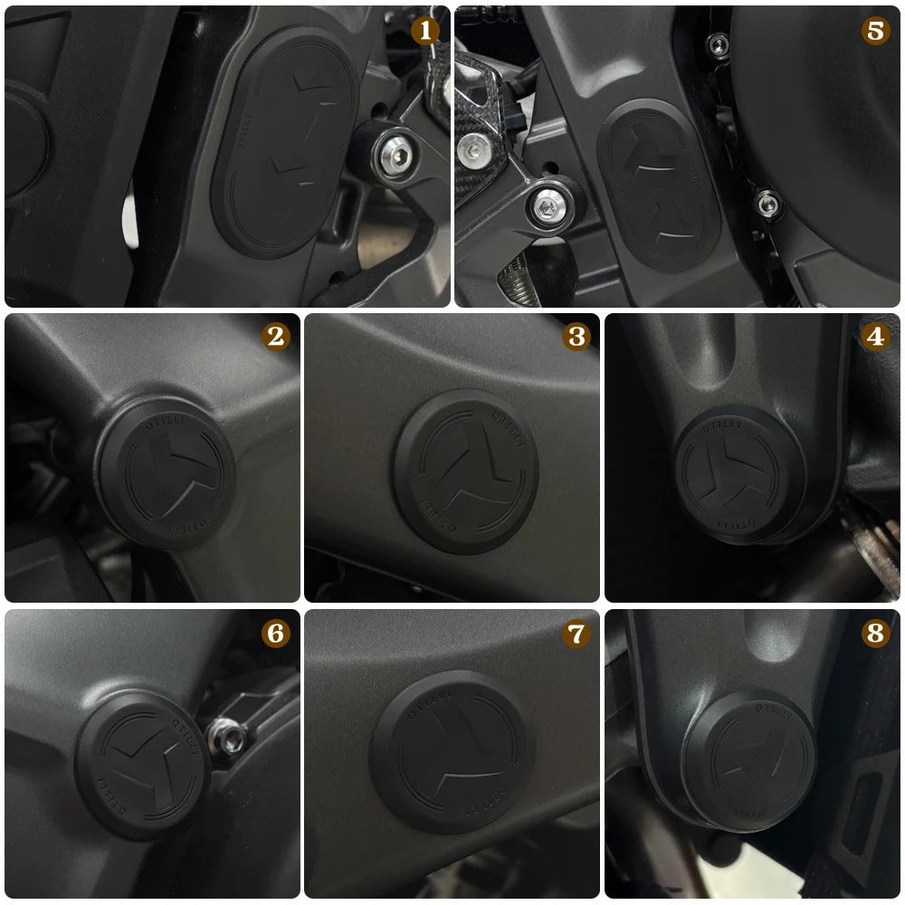 Frame Hole Plug Caps Compatible with Yamaha MT-09 SP 2021-2025 - Image 5