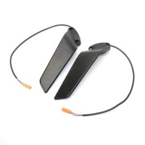 LED Winglet Rearview Mirrors with Turn Signals Compatible with Kawasaki Ninja 1000 ZX-10R