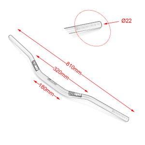 Universal Handlebar Compatible with PROTAPER 1-1/8 CNC