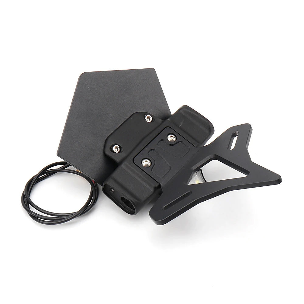 Short Tail License Plate Holder with LED Light Compatible with BMW M1000R S1000R/RR - Image 5