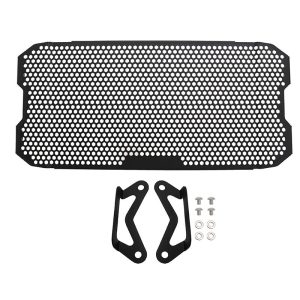 Radiator Grill Guard Compatible with Honda NC750X NC750S NC700X NC700N 2011-2020 Aluminum Mesh Protector Black