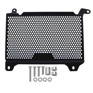 Radiator Grill Guard Compatible with Honda CB400X CB500X 2019+ Aluminum Mesh Radiator Protector Black