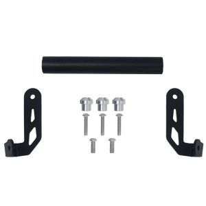 Navigation Mount Extension Bar Compatible with Ducati Multistrada 950 1200 1260 Aluminum 22mm Black