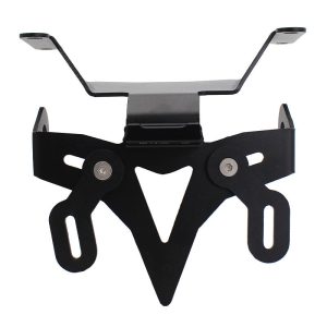 Short Tail License Plate Holder Compatible with Yamaha XSR155 2019-2022 Aluminum Fender Eliminator Bracket