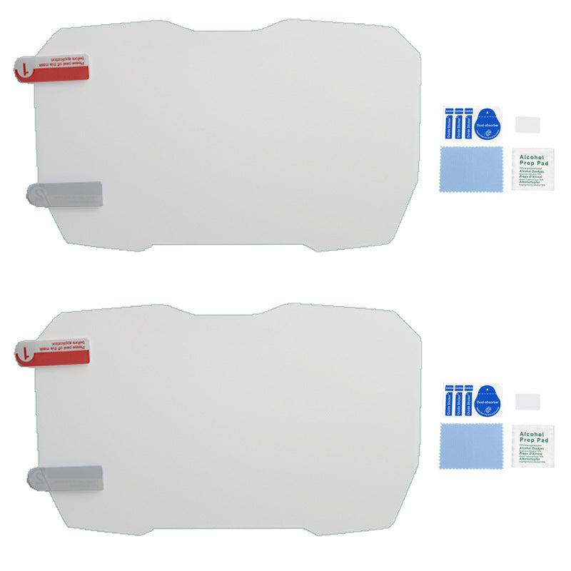 Dashboard Screen Protector Film Compatible with Ducati Panigale V4 Streetfighter V4 Clear Anti-Scratch 2PCS - Image 4