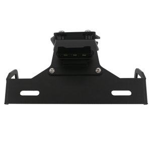 Short Tail License Plate Holder with LED Light Compatible with Kawasaki Z900 2017-2022 Rear Fender Eliminator Bracket
