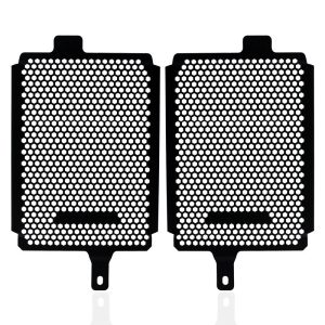 Radiator Grill Guard Compatible with BMW R1200GS R1200GS Adventure R1250GS R1250GS Adventure 2019-2021 Aluminum Black
