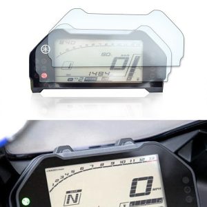 Dashboard Hydrogel Screen Protector Compatible with Yamaha YZF-R25 YZF-R3 2019+ Clear Anti-Scratch 2PCS