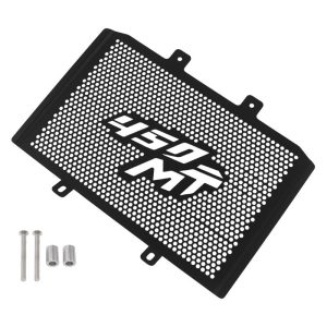 Radiator Grill Guard Compatible with CFMOTO 450MT Aluminum Alloy Radiator Protector Mesh Cover