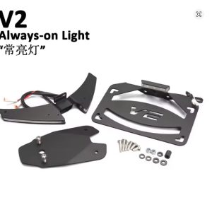 Short Tail License Plate Holder with LED Light Compatible with Ducati Panigale V2 V4 2025