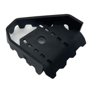 Rear Brake Pedal Enlarger Compatible with Yamaha Tenere 700 T7 XTZ700 2019-2021 Aluminum Black