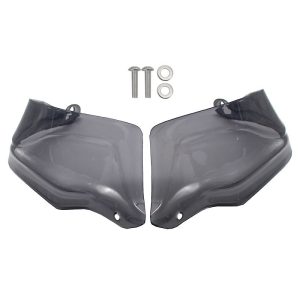 Handguard Extension Wind Deflectors Compatible with BMW R1200GS R1250GS F750GS F850GS F900R F900XR S1000XR Gray ABS