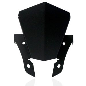 Front Windshield Deflector Compatible with Yamaha MT-07 FZ-07 2013-2017 CNC T6061 Aluminum Black