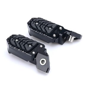 Footboard Pedal Pads Compatible with BMW R1200GS 2016-2019 Aluminum