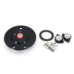 Fuel Tank Cap Cover Compatible with Yamaha FZ1 FAZER XJR1300 YZF-R1 R6 Aluminum