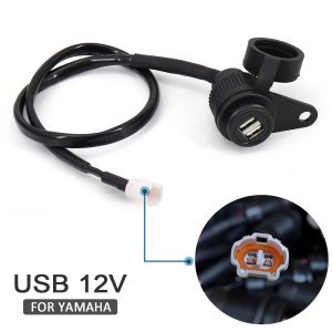 USB Charger Power Socket Compatible with Yamaha MT-09 MT-07