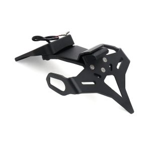 Short Tail License Plate Holder with LED Light Compatible with Kawasaki Z900 2024