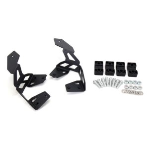 Auxiliary Fog Light Mount Brackets Compatible with Kawasaki Versys650 2014-2023
