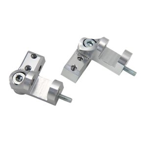 Passenger Foot Peg Lowering Kit Compatible with Kawasaki ZZR Zephyr Versys GTR ER6