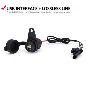 USB Charger Power Socket Compatible with BMW