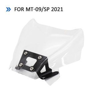Front Windshield Windscreen Deflector Compatible with Yamaha MT-09/SP1