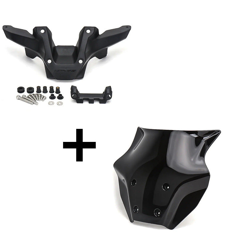 Front Windshield Windscreen Deflector Compatible with Yamaha MT-09 2024 2024+ - Image 4